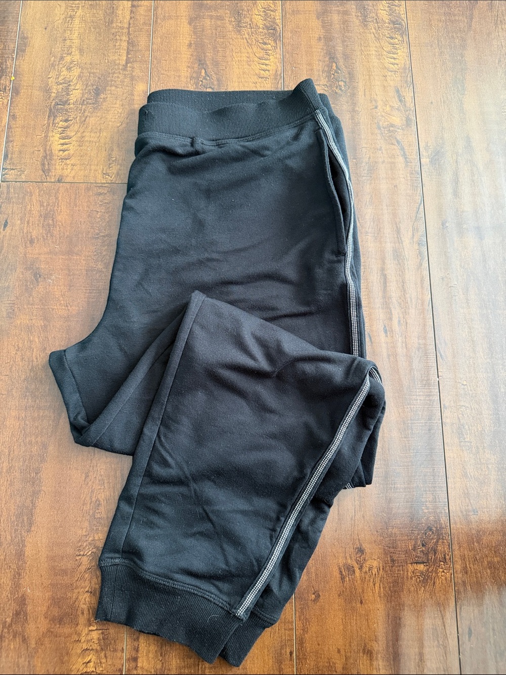 Matilda Jane (Good Hart) Black Track Joggers with Side Stripe